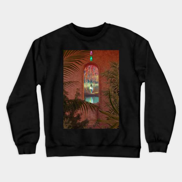 Boho Crewneck Sweatshirt by 1cosmozach